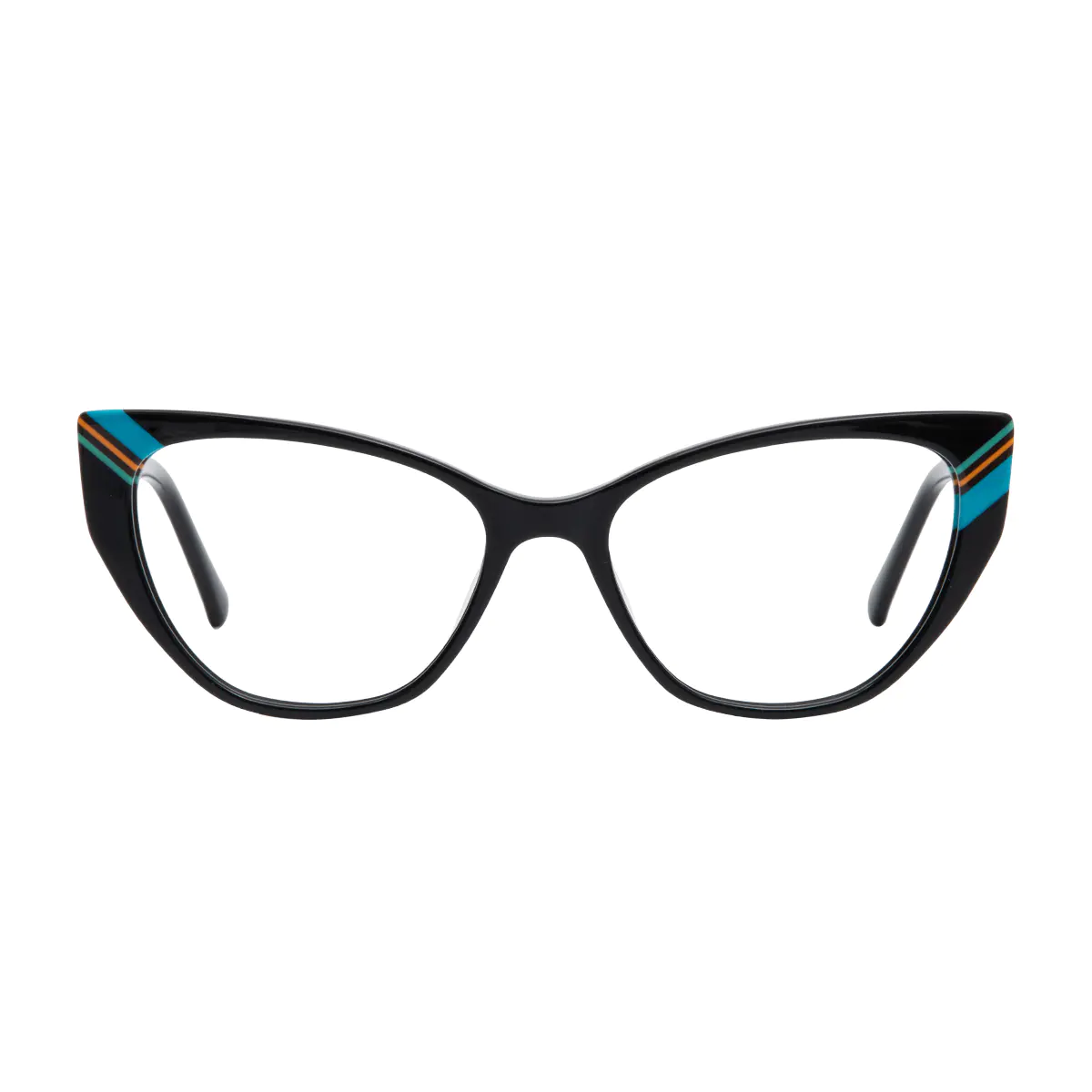 Cat-eye Black Eyeglasses