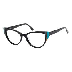 Cat-eye Black Eyeglasses