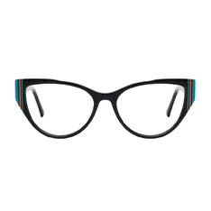 Cat-eye Black Eyeglasses