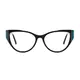 Cat-eye Black Eyeglasses