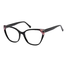 Cat-eye Black Eyeglasses
