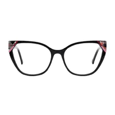 Cat-eye Black Eyeglasses