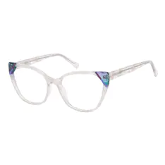 Cat-eye Clear Eyeglasses