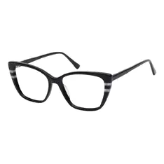 Square Black Eyeglasses