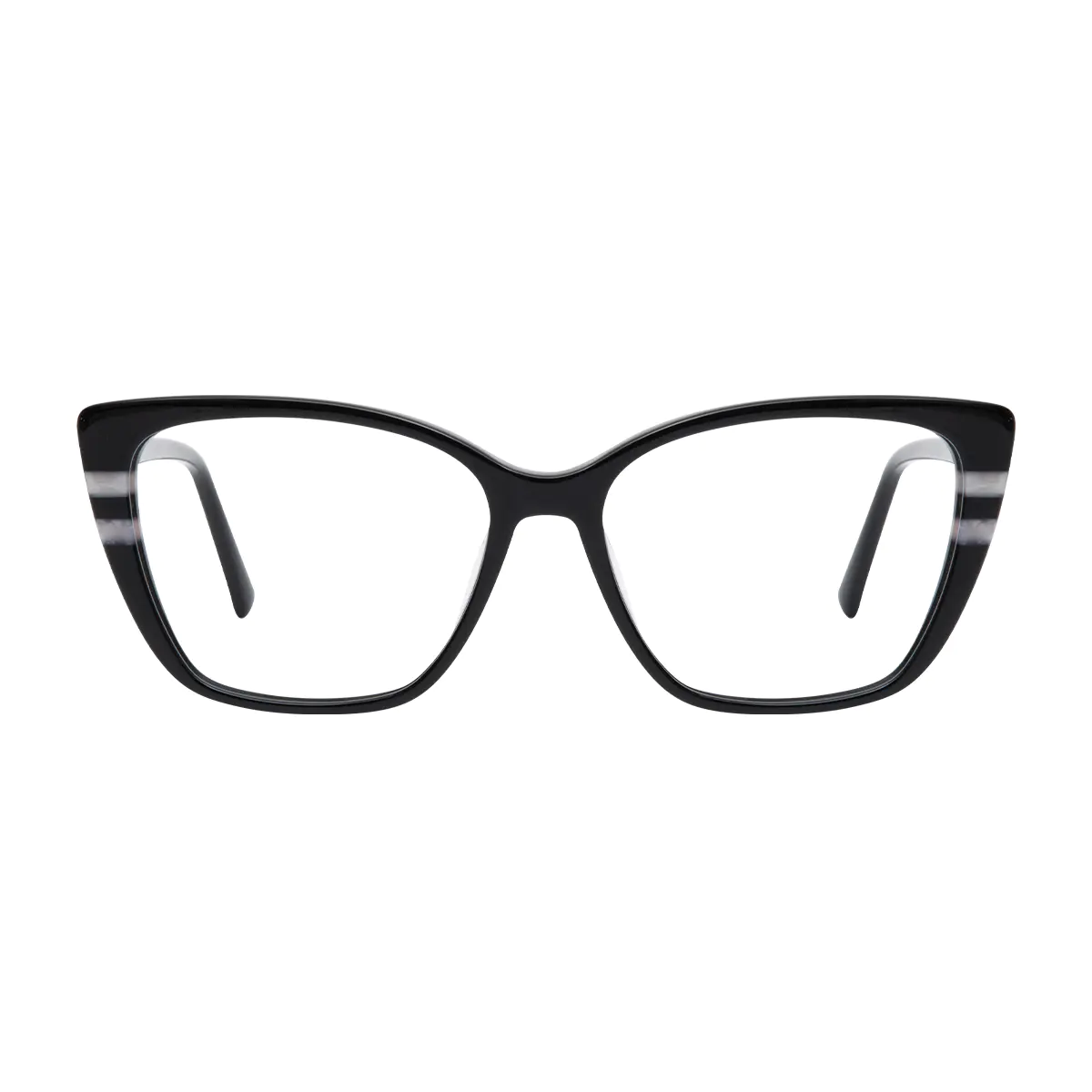 Square Black Eyeglasses