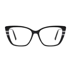 Square Black Eyeglasses