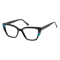 Cat-eye Black Eyeglasses