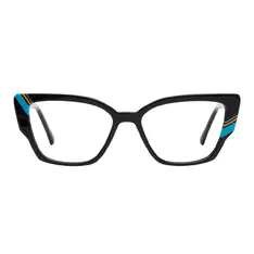 Cat-eye Black Eyeglasses