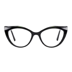 Cat-eye Black Eyeglasses