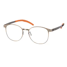 Round Gold Eyeglasses