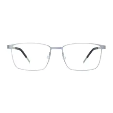 Rectangle Silver Eyeglasses