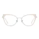 Cat-eye White Eyeglasses