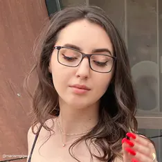 Rectangle Transparent Gray Eyeglasses