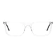 Rectangle Clear Eyeglasses