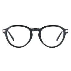 Oval Black Eyeglasses