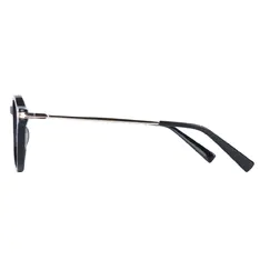 Oval Black Eyeglasses