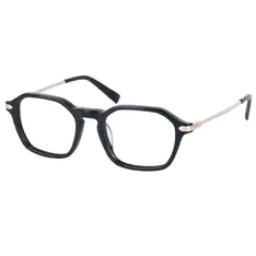 Geometric Black Eyeglasses