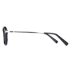 Geometric Black Eyeglasses