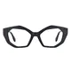 Geometric Black Eyeglasses