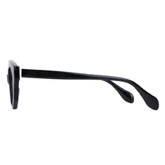 Geometric Black Eyeglasses