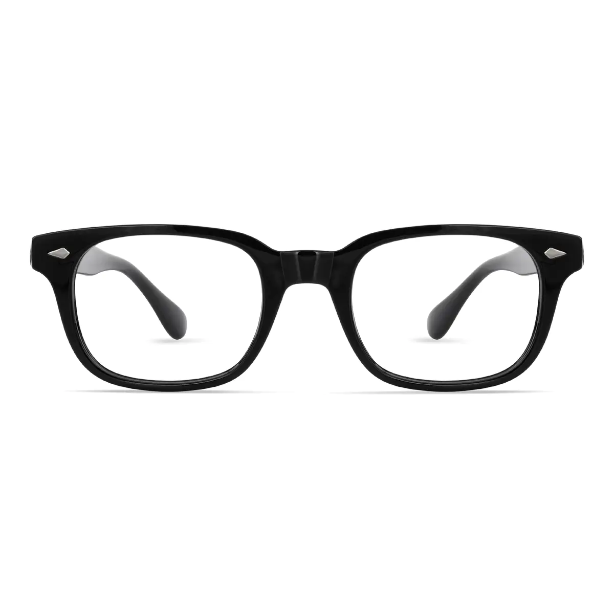 Square Black Eyeglasses
