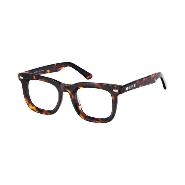 Square Tortoiseshell Eyeglasses