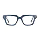 Rectangle Blue Eyeglasses