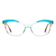 Cat-eye Blue/Green Eyeglasses