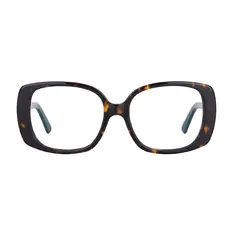 Square Tortoiseshell Eyeglasses