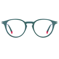 Oval Dark Green Eyeglasses