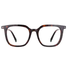 Square Tortoiseshell Eyeglasses