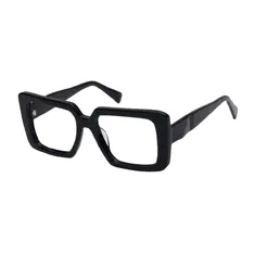 Square Black Eyeglasses