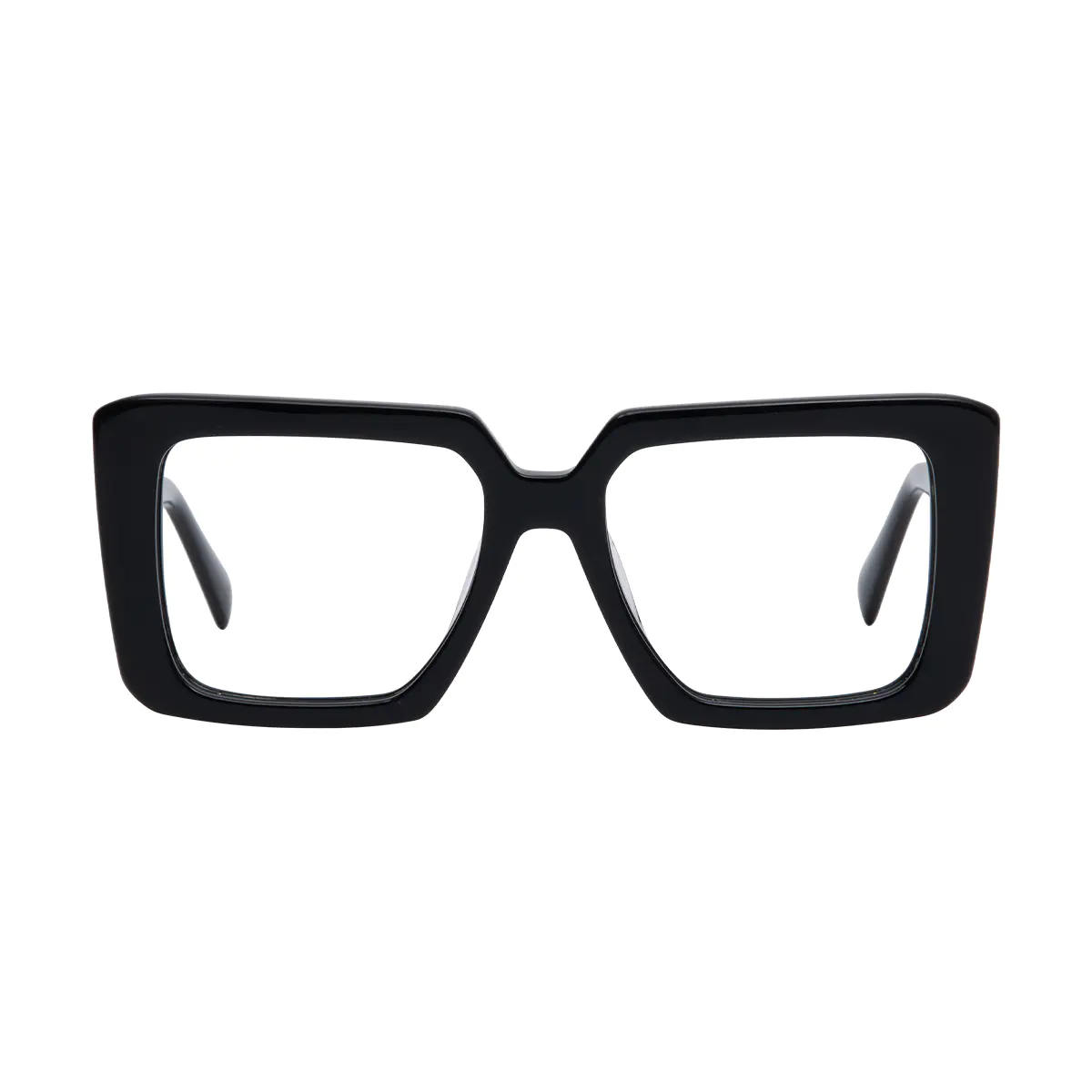 Square Black Eyeglasses