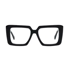 Square Black Eyeglasses