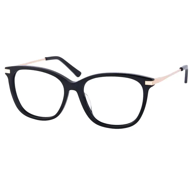 Rectangle Black Eyeglasses