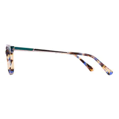 Rectangle Multicolor Eyeglasses
