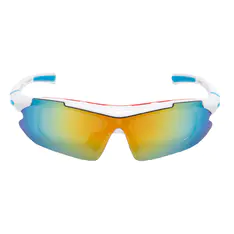 Rectangle Blue Sport Eyeglasses