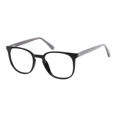 Round Black Eyeglasses
