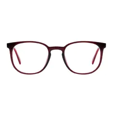 Round Red Eyeglasses
