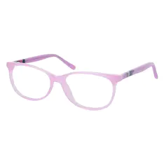 Oval Pink Eyeglasses