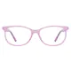 Oval Pink Eyeglasses