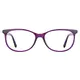 Oval Purple Eyeglasses
