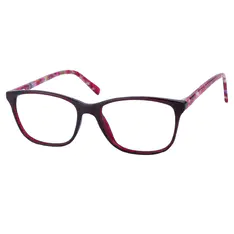 Rectangle Brown Eyeglasses