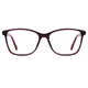 Square Red Eyeglasses