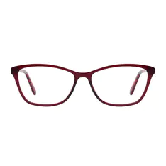 Rectangle Red Eyeglasses