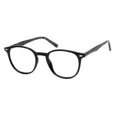 Round Black Eyeglasses