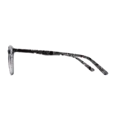 Round Gray Eyeglasses