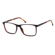 Rectangle Brown Eyeglasses