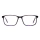 Rectangle Purple Eyeglasses