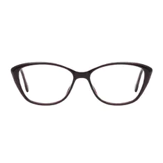 Cat-eye Brown Eyeglasses